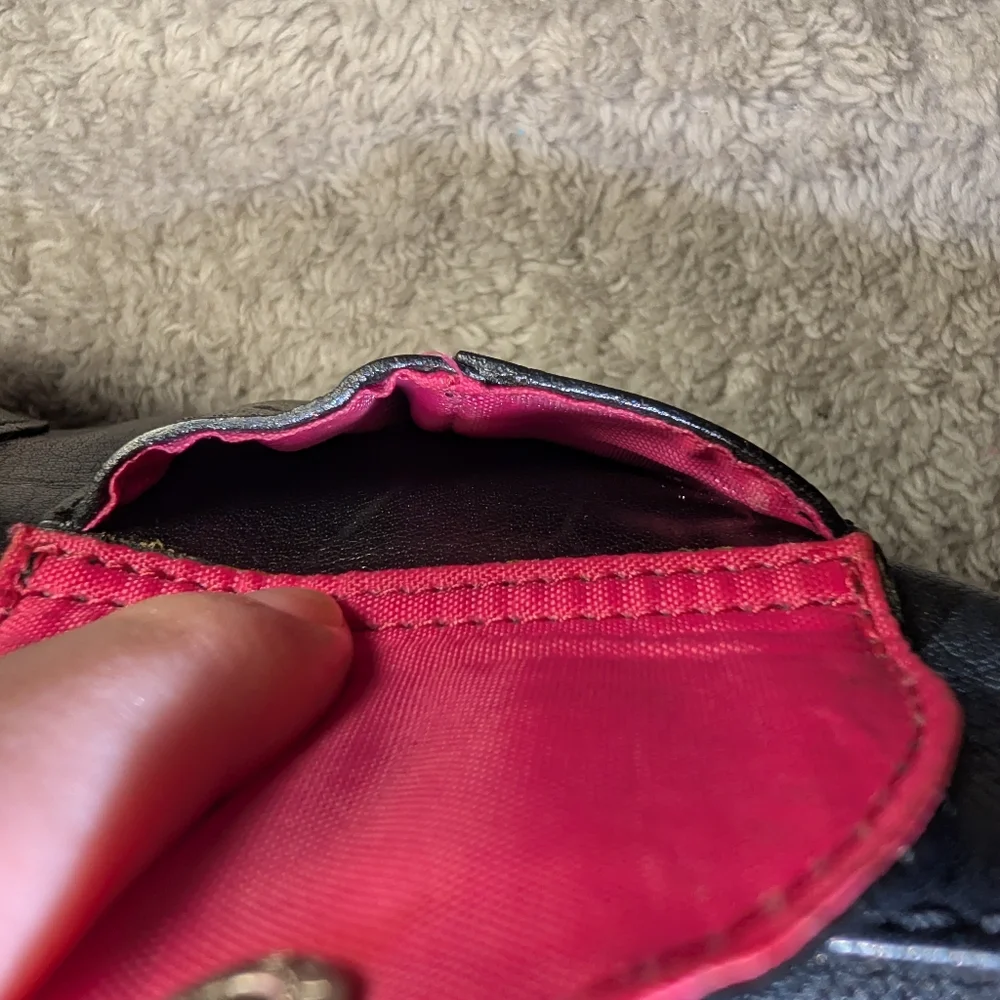 🦄M. London🦄 Adorable Y2K Vintage Genuine Leather Shoulder Bag - Picture 11 of 16